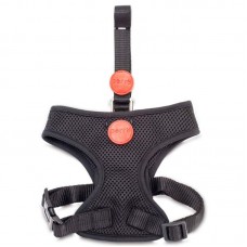 50796 - GUIA E PEITORAL PERRO EASY PREM PRETO PP