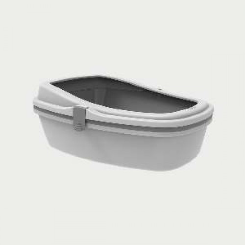 SANITARIO WC FURBA CINZA M 47X37X18CM