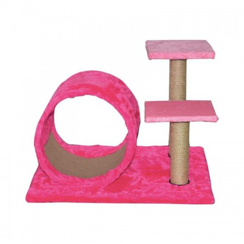 ARRANHADOR 2 POSTES COM TUNEL 45X45X60