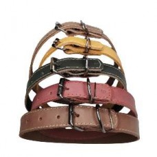 50883 - COLEIRA COURO NATURAL N09