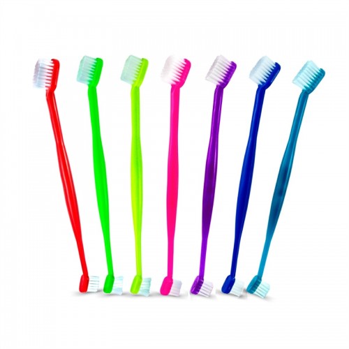 ESCOVA DENT CERDA DUPLA AVULSA