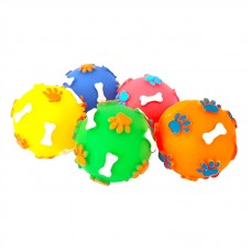 12118 - BOLA PATA OSSO MINI COLOR 6CM