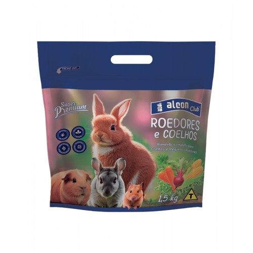 ALCON CLUB ROEDORES E COELHOS 1,5KG