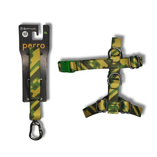 GUIA E PEITORAL H ESTAMPADO PREMIUM N02