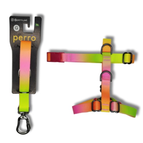 GUIA E PEITORAL H ESTAMPADO PREMIUM N03