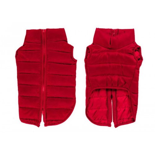 COLETE PET PERRO VERMELHO M 38CM