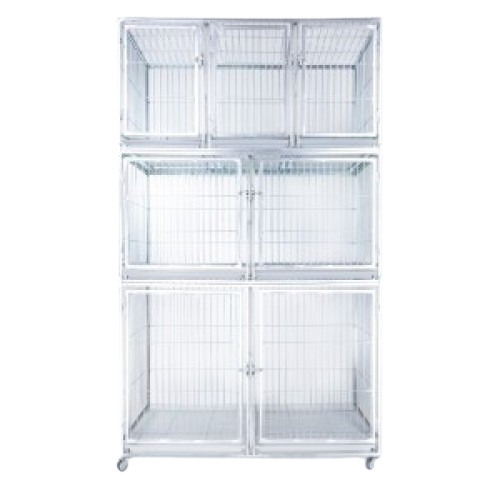 JAULA MODULAR 03 ANDARES C 7 LUGARES