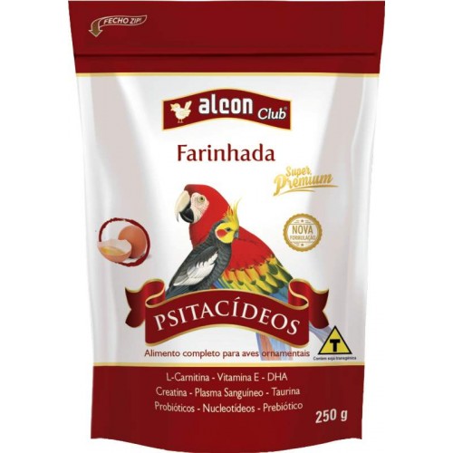 ALCON CLUB FARINHADA PSITACIDEOS 250G