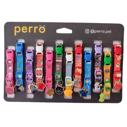 CARTELA COLEIRA GATO PINGENTE PATINHA 12