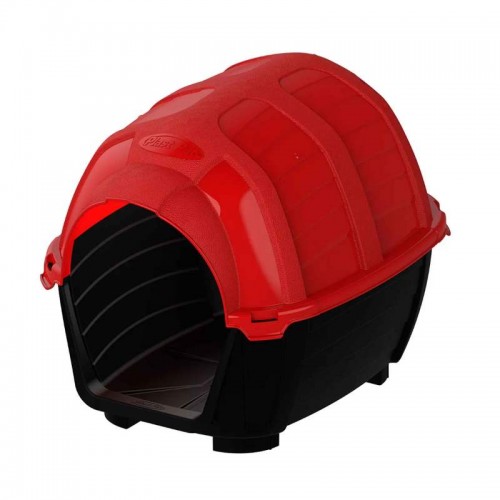 CASA STONE HOUSE 04 VERMELHA 59X48X48CM