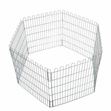110122 - CERCADINHO 40X36 4 PCS GALVANIZ COM MOLA