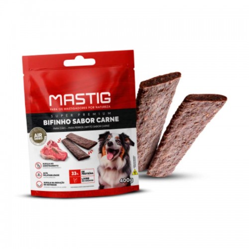 MASTIG BIFINHO CAES SABOR CARNE 400G