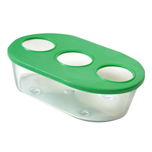 COMED 3 FUROS CRISTAL PISO