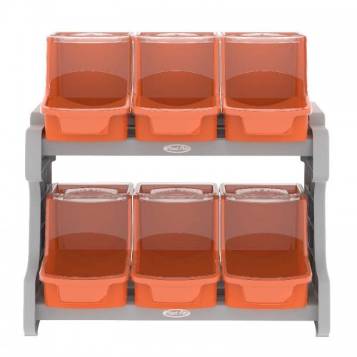 MOVEL BALCAO PDV 5,2 LT - 6UN LARANJA