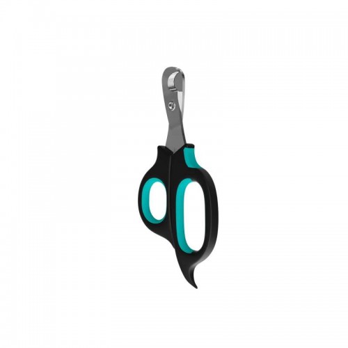 TESOURA DE UNHAS GATOS E FILHOTES AZUL