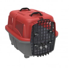 10948 - CAIXA DE TRANSP CARGO KENNEL 04 VERMELHA