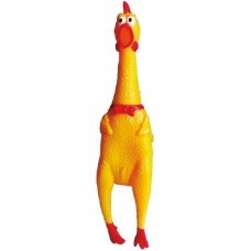 17336 - GALINHA DE VINIL GRANDE  30CM