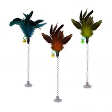 30538 - VARINHA PARA GATO COM VENTOSA 35CM