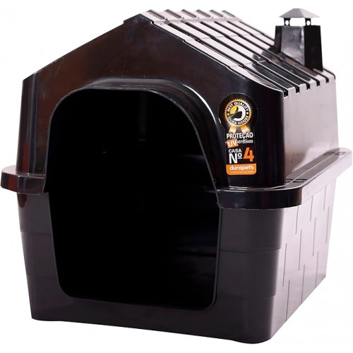 CASA DURAHOUSE N1 PRETA 48X39X33CM