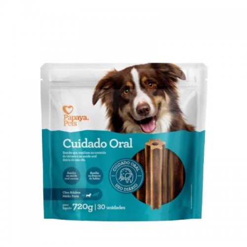 CUIDADO ORAL- PAPAYA PETS -720G (M) 30UN