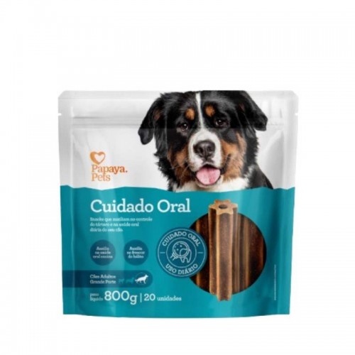 CUIDADO ORAL- PAPAYA PETS -800G (G) 20UN
