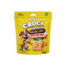 90402 - BISCOITO CARNE/FRANGO - TODAS RACAS 400G