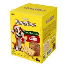 1619 - PANETONE DOOGS CARNE 80 GR