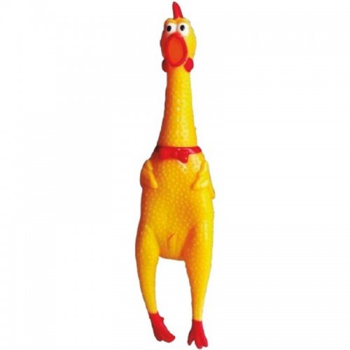 GALINHA DE VINIL GIGANTE 39,5 CM