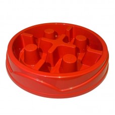 17373 - COMEDOURO EDUCATIVO ANTI STRESS VERMELHO