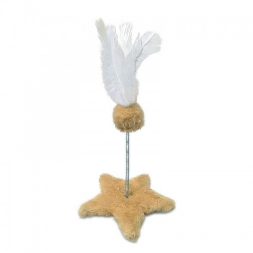 BRINQUEDO COM MOLA ESTRELA MARROM