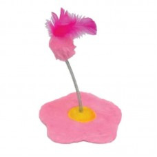 B - BRINQUEDO COM MOLA FLOR ROSA