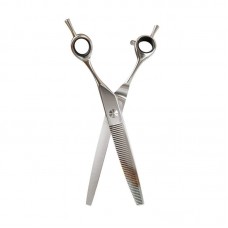 V22V2V2V2 - TESOURA TOSA SEMI DENTADA CURVA CHROME