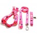 GUIA E PEITORAL + COLEIRA C PING GG