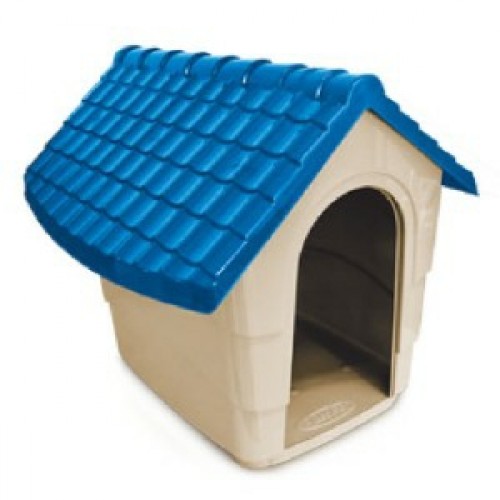 CASA 03 AZUL PLAST PET 70X60X60CM