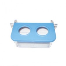 20167 - COMED PLAST 2 FUROS CRISTAL C GANCHO C12