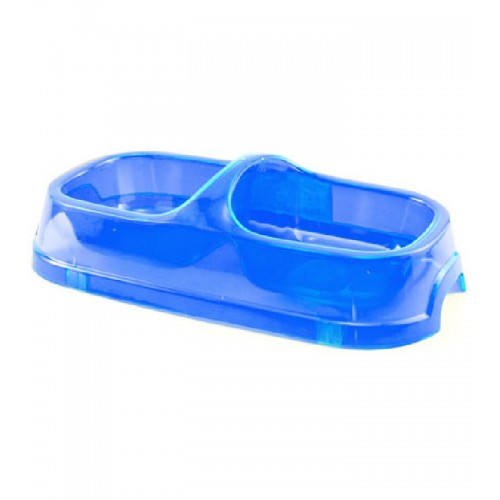 COMEDOURO DUPLO ACRILICO G