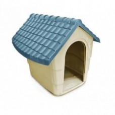 10171 - CASA 03 CINZA PLAST PET 70X60X60CM