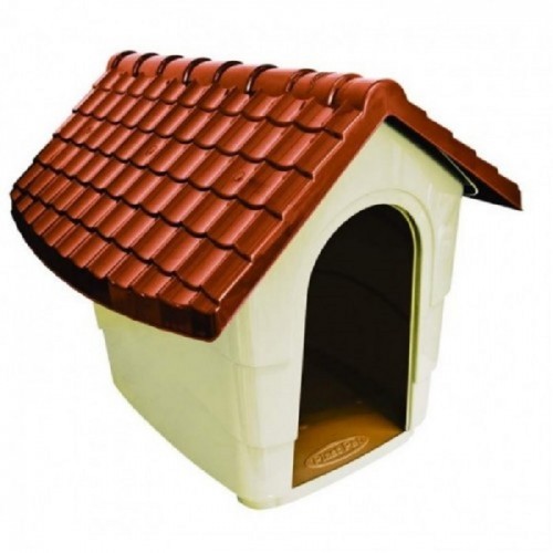 CASA 03 MARROM PLAST PET 70X60X60CM