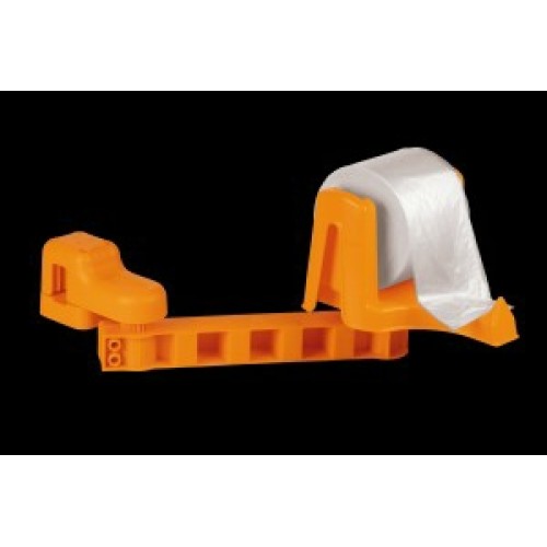 SUPORTE SACOLA PLAST DISPENSER LARANJA