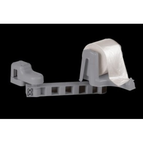 SUPORTE SACOLA PLAST DISPENSER CINZA