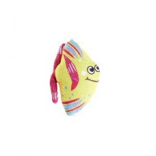 30272 - PEIXE NYLON AMARELO COM CATNIP 7CM