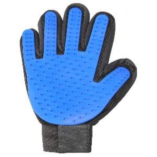 LUVA ESCOVA TIRA PELOS PARA CAES 23 CM