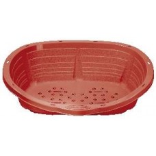 11206 - CAMA LOLA PLAST 06 VERMELHO 76X58X27