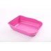 BANDEJA SINGLE DURACAT ROSA 41X33X11CM