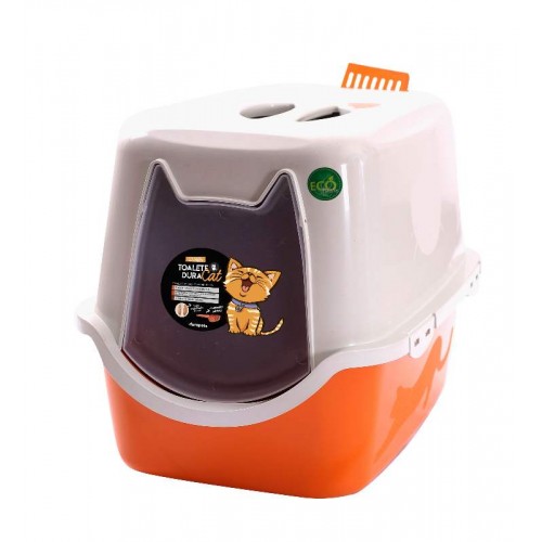 TOALETE DURACATS LARANJA 58X40X40CM