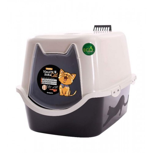 TOALETE DURACATS PRETA 58X40X40CM