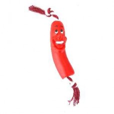 12107 - SALSICHA  BABY C/ CORDA 1 UN 18CM