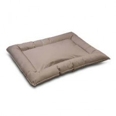 12200 - COLCHONETE EM COURO BEGE 110X70CM