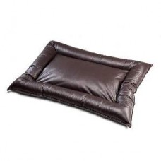 12198 - COLCHONETE EM COURO MOGNO 110X70CM