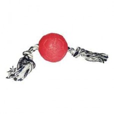 12267 - BOLA MINI FRIZADA C CORDA 190MM